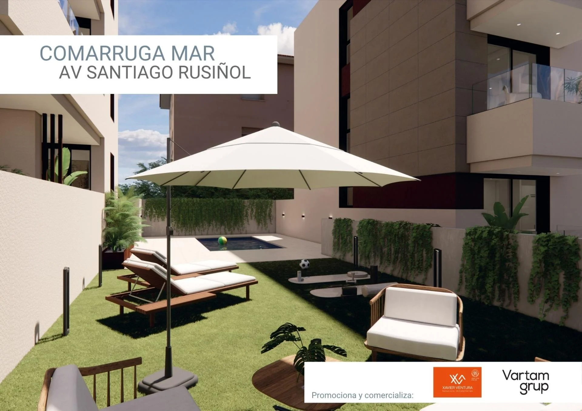 Off-plan Coma-Ruga apartment, 2 bedrooms