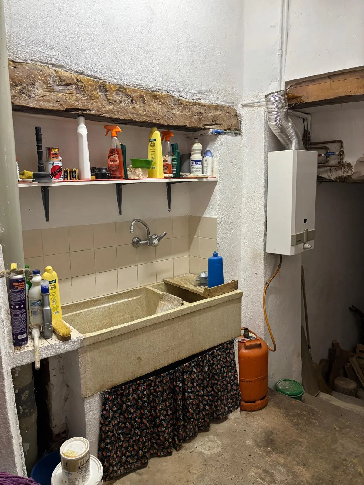 Large village house with renovation upside