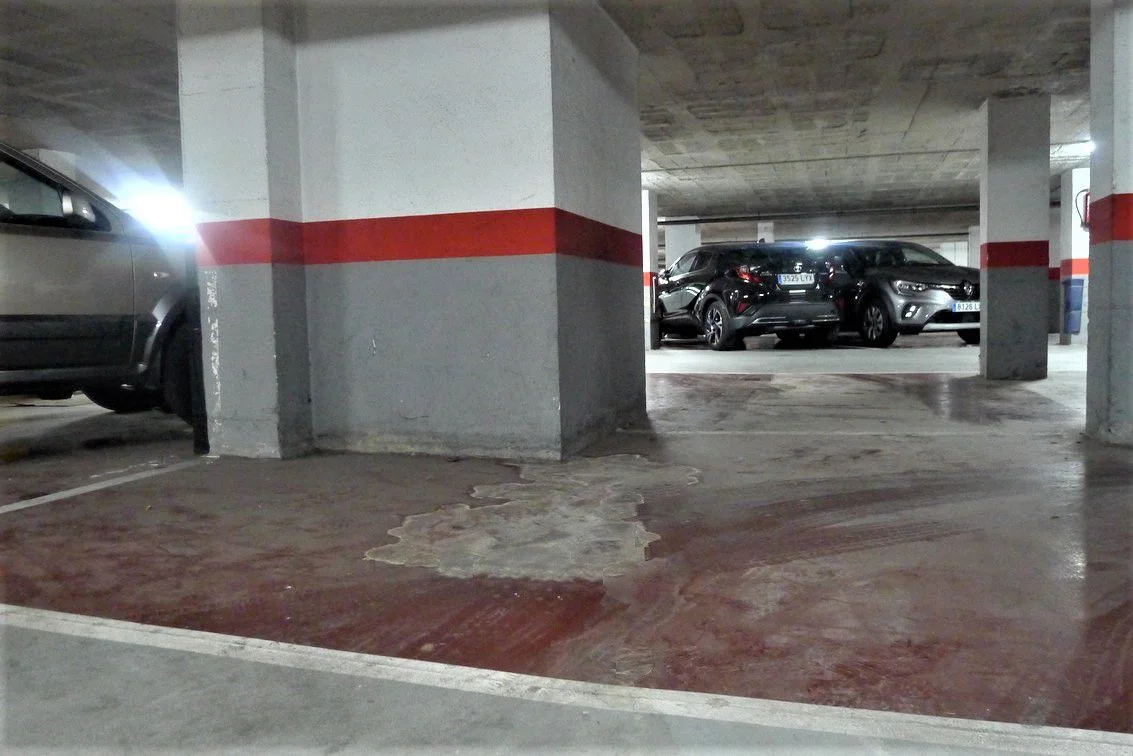 Accessible parking space in Balmes