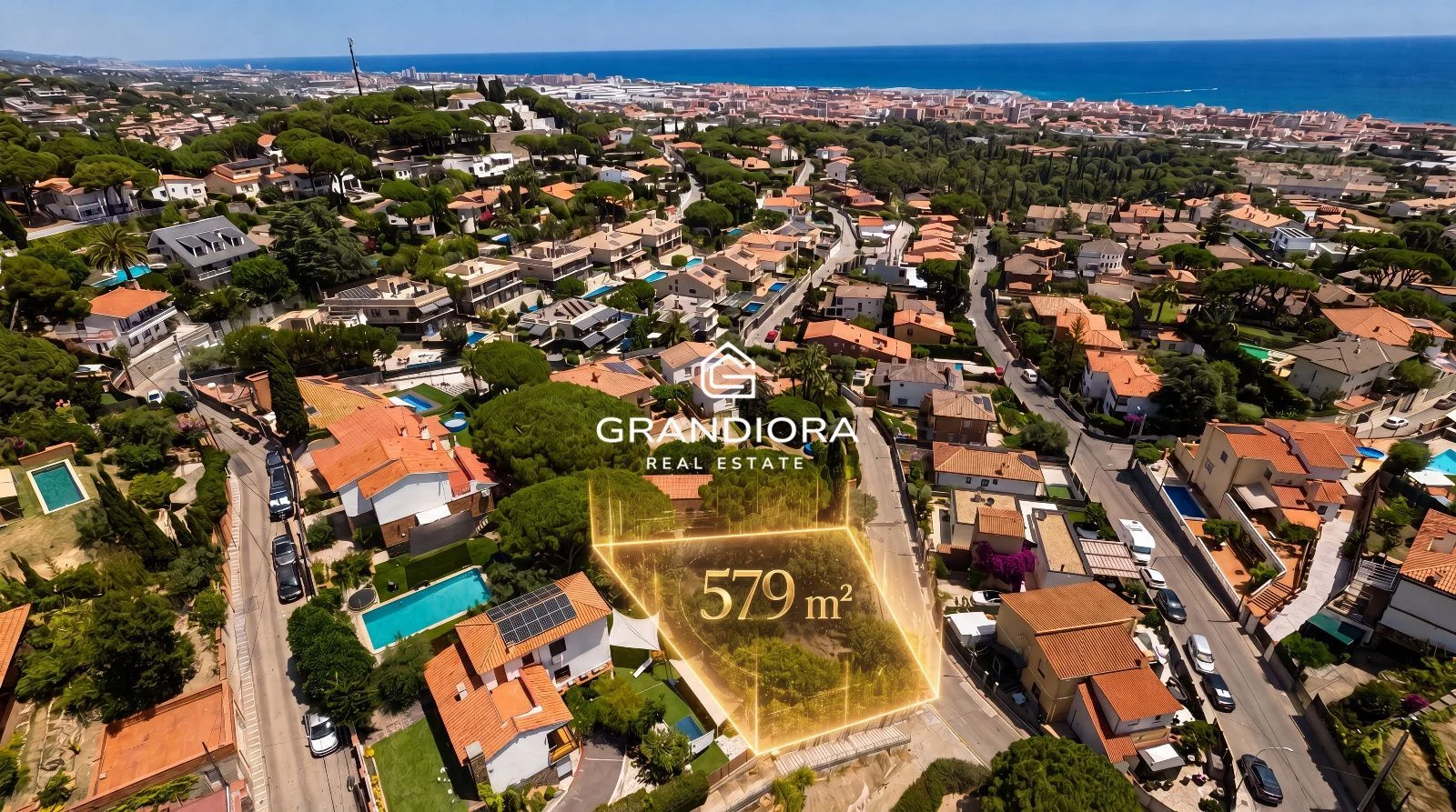 Parcela urbana con vistas al mar y edificabilidad