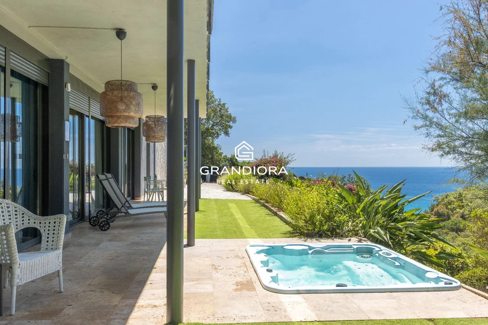 New-build coastal villa, four bedrooms