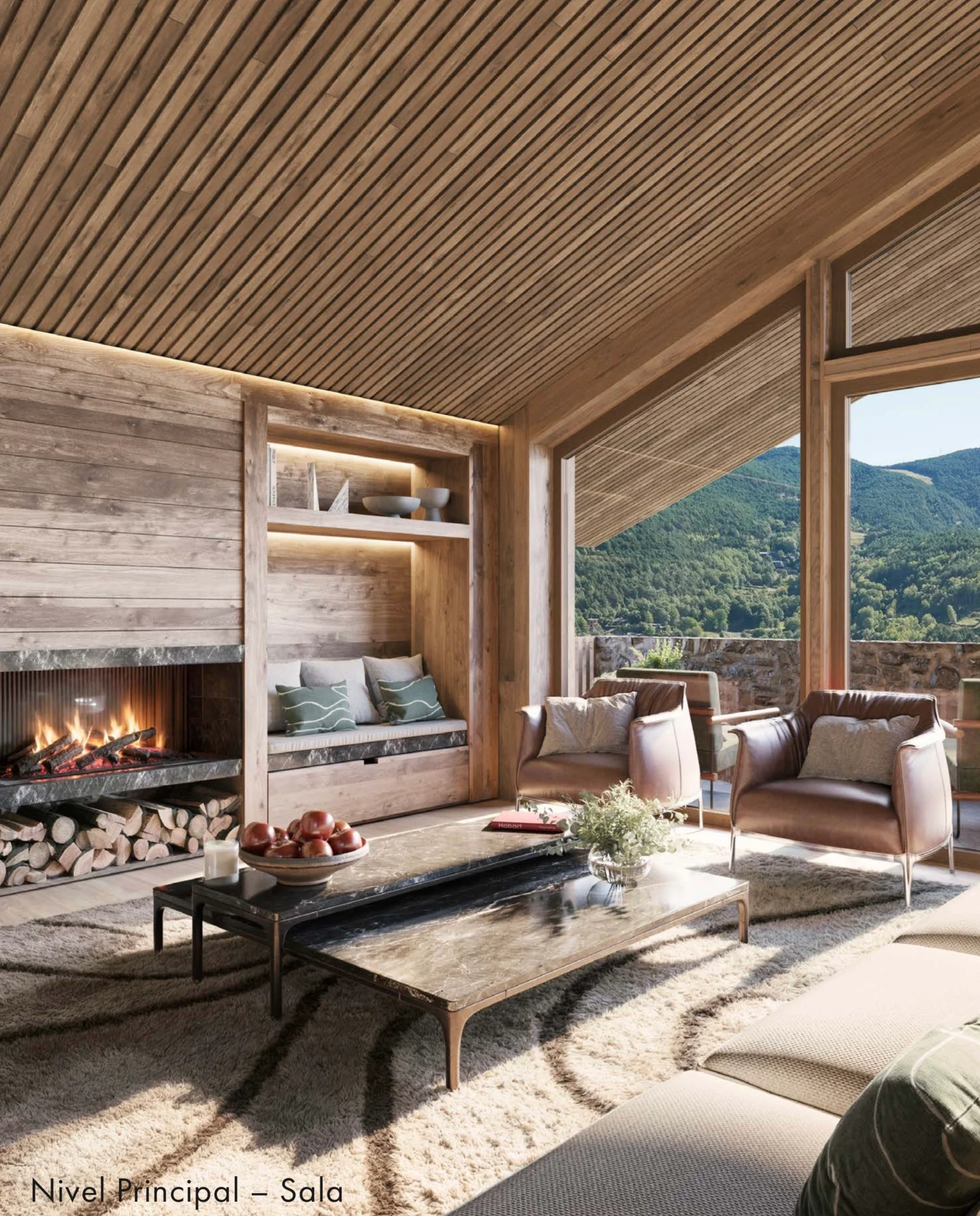 New chalet development in Sispony