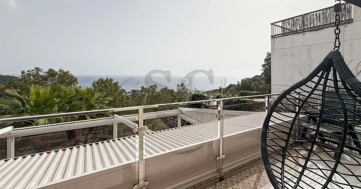 Villa en Blanes con vistas al mar