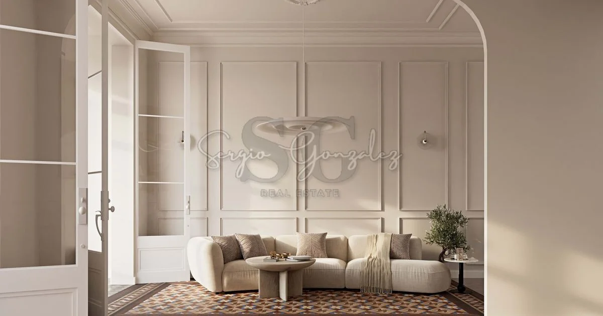 Eixample flat with renovation underway