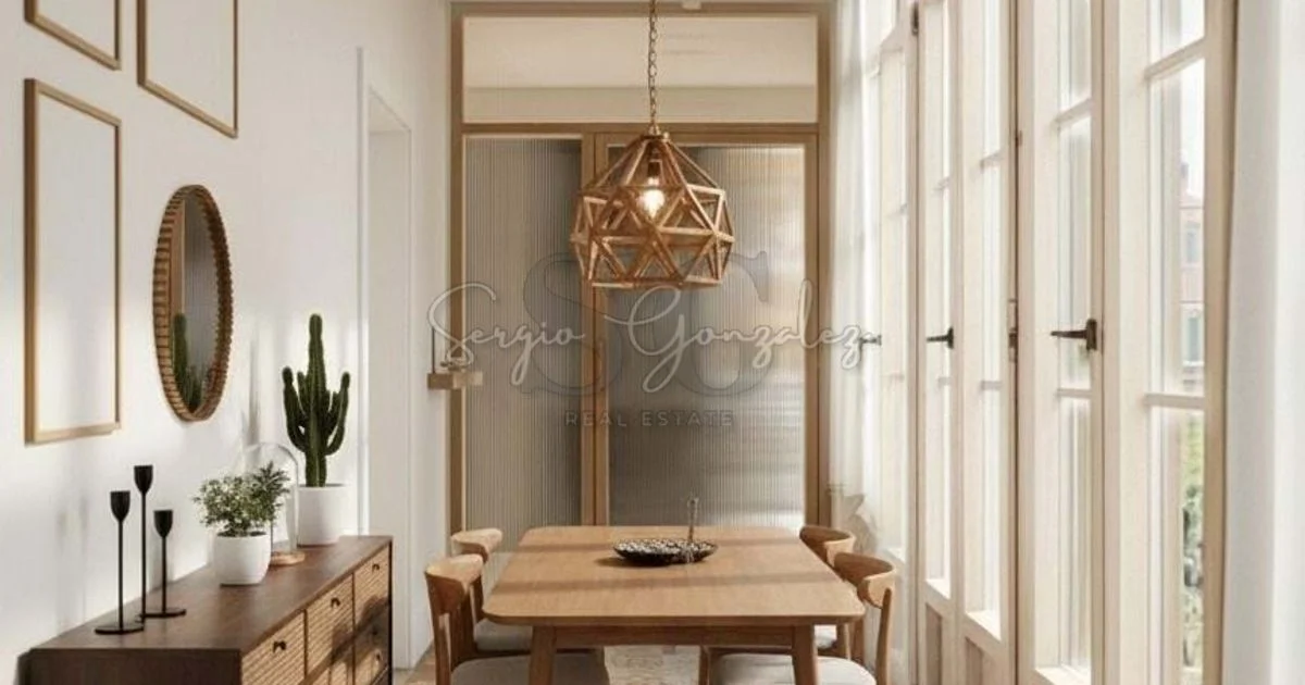 Reformed El Raval flat, 3 bedrooms