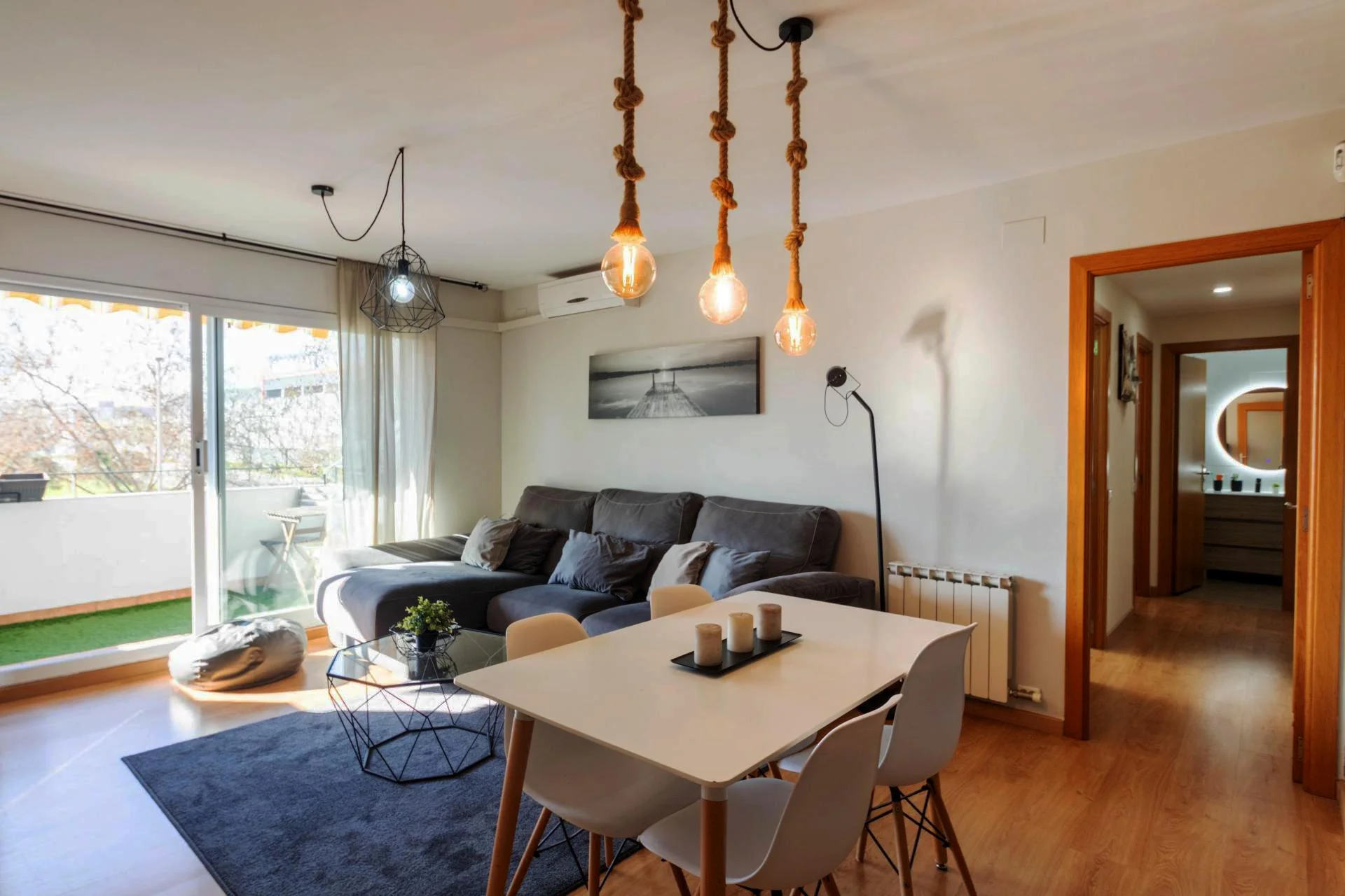 Terrassa flat with terrace and parking