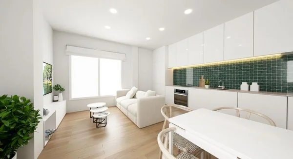 New-build Ensanche ground-floor flats