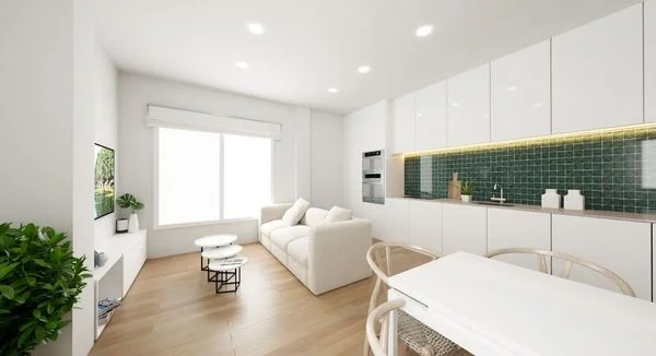 Estudio exterior de 33 m² en Ensanche