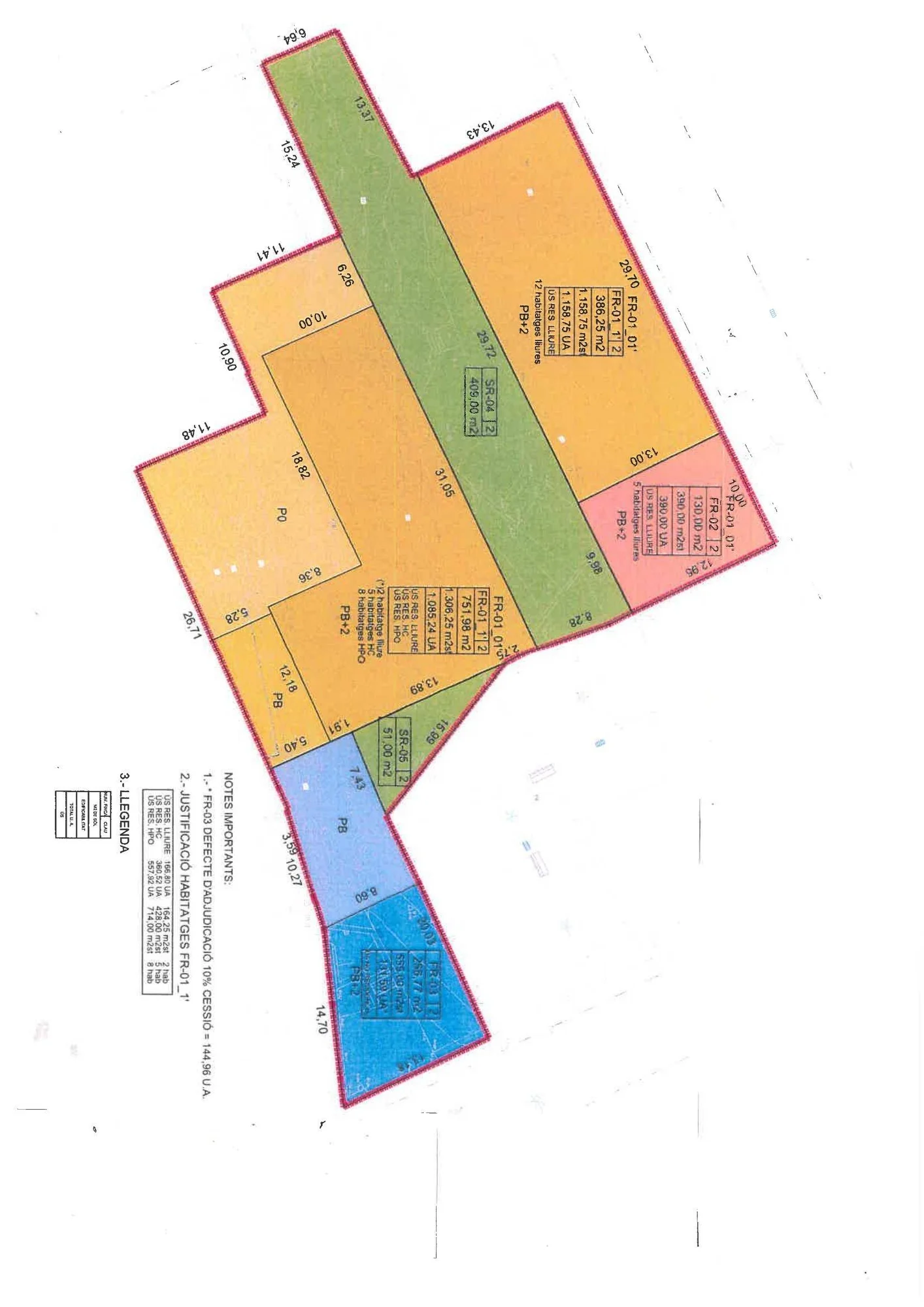Montmeló urban plot, 3,410 m² buildability