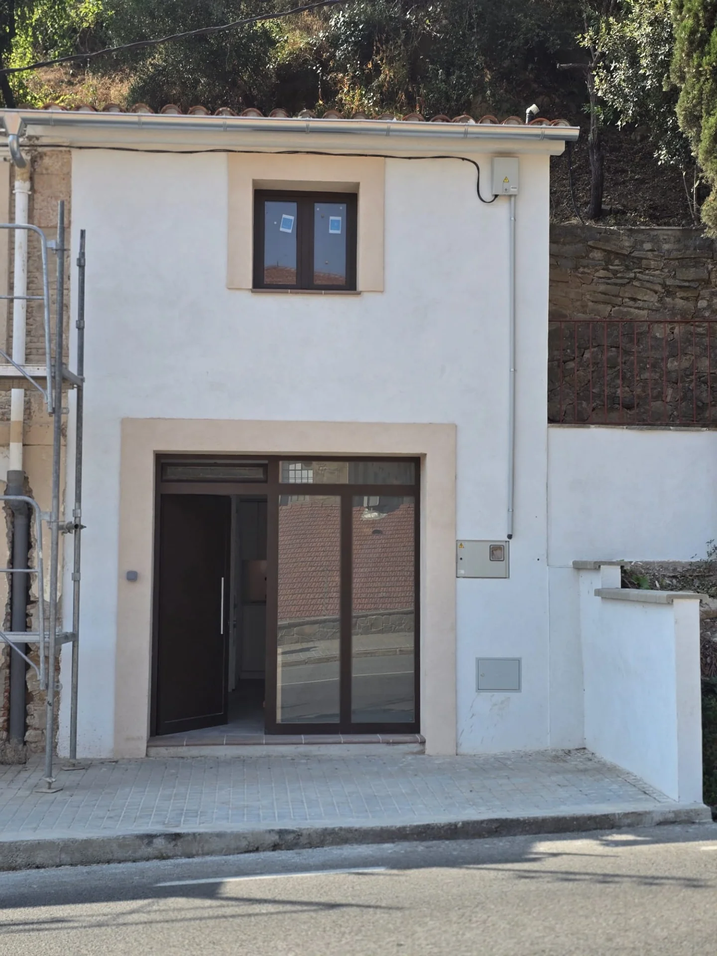 Casa de piedra restaurada en Bures
