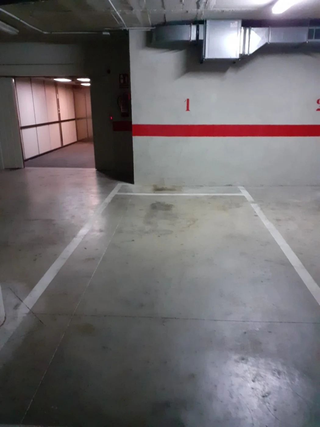 Accessible parking space in Gavarra