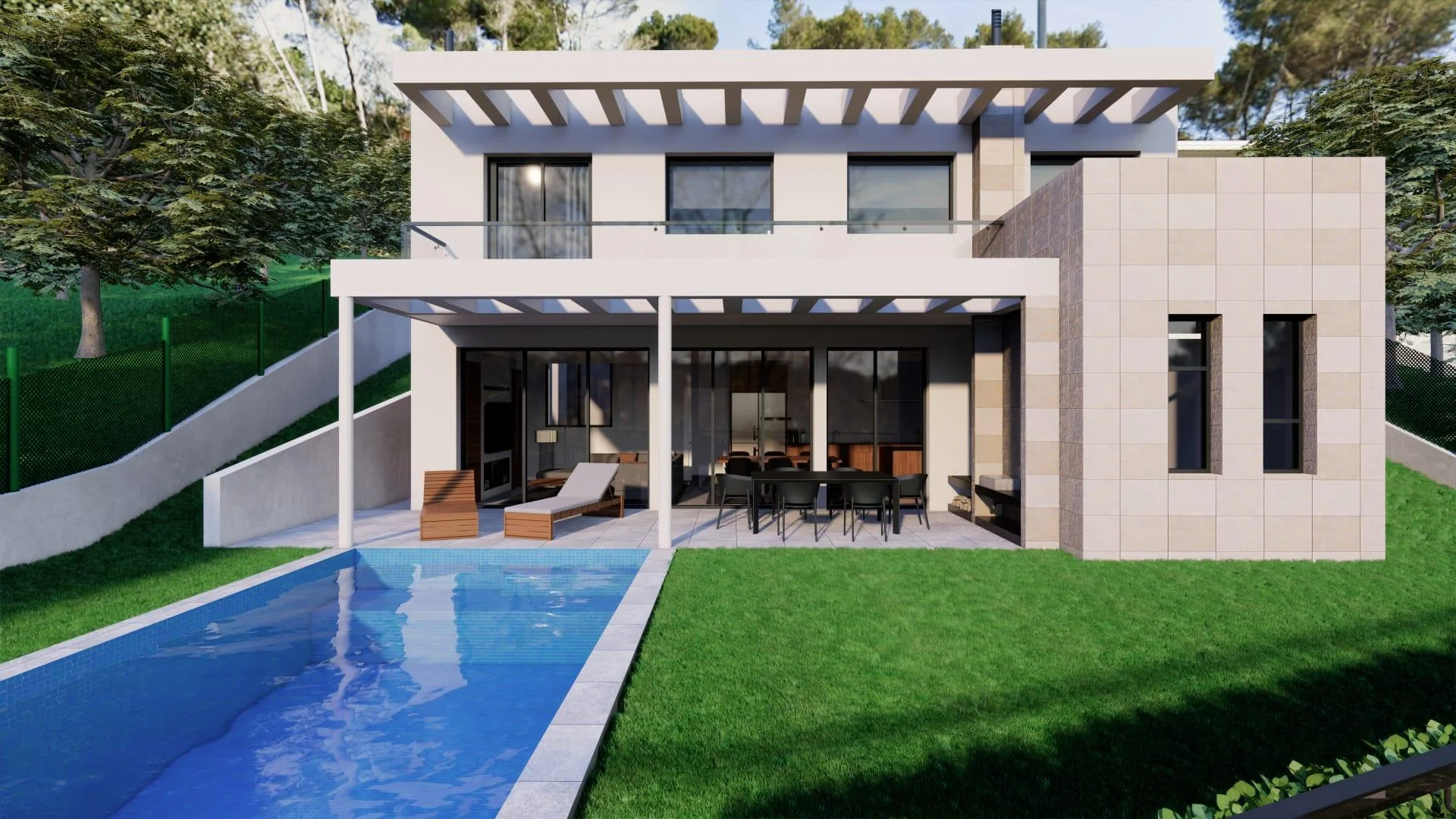 Parcela de 800 m² con proyecto aprobado