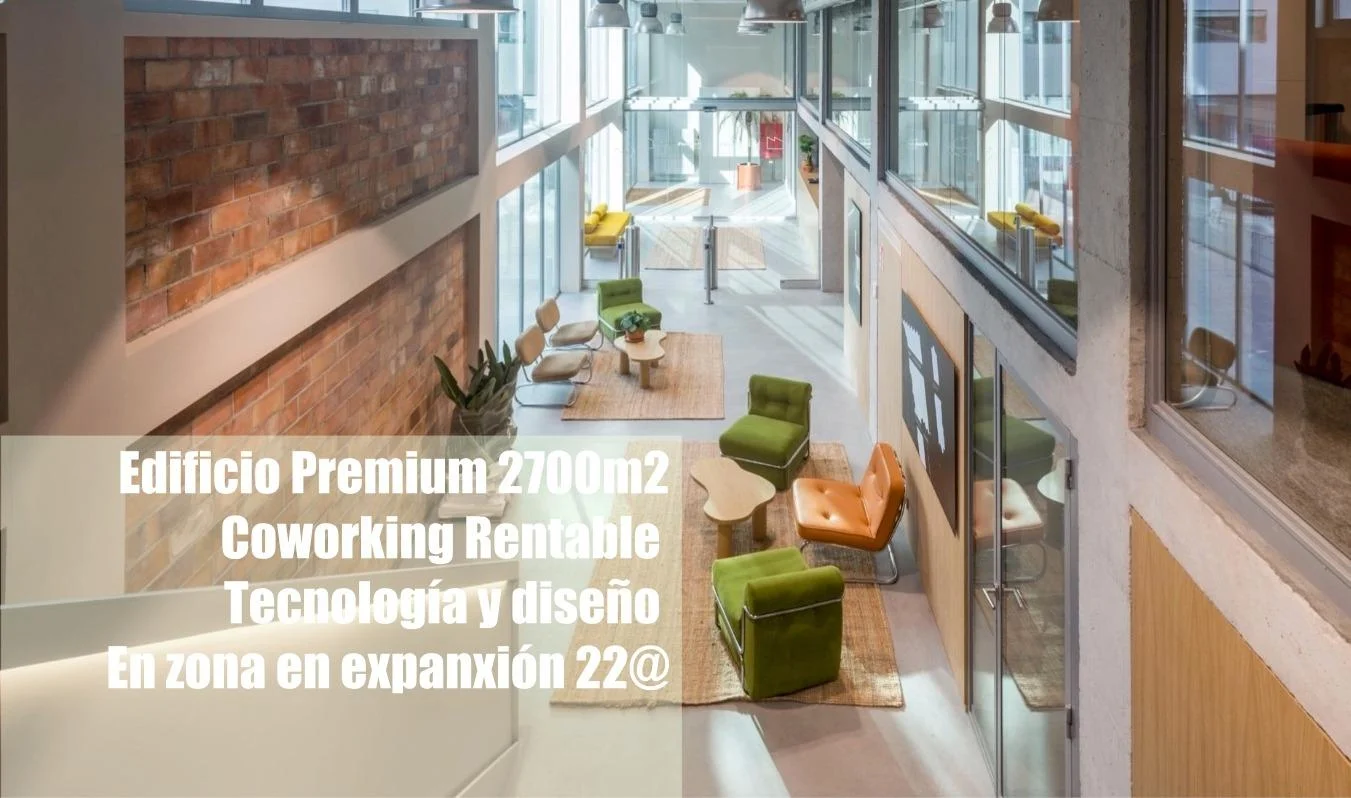 Rehabilitated coworking building in 22@