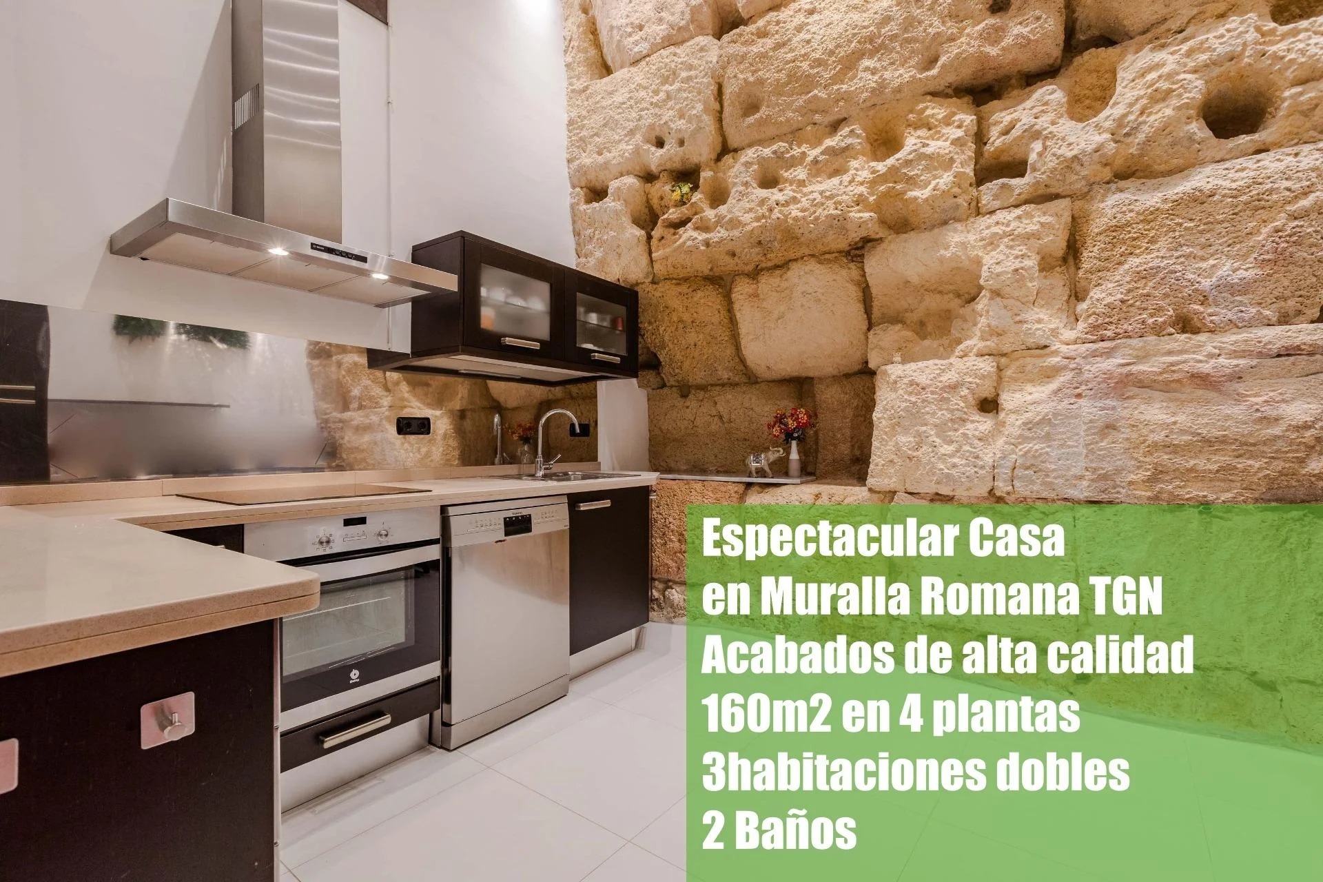 Reformed Tarragona triplex, 3 bedrooms