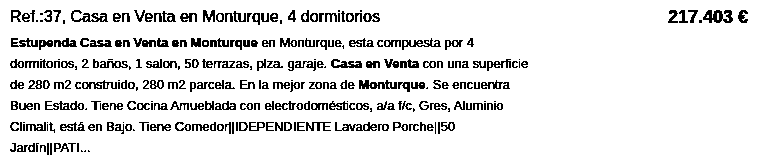Monturque house with four bedrooms