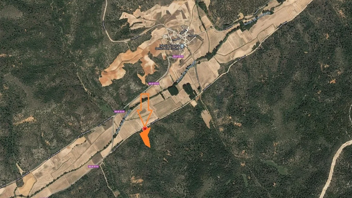 Terreno cinegético de 5 hectáreas en Barcebal