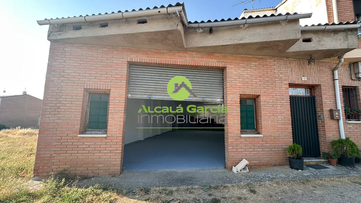 Street-level garage with expansion potential