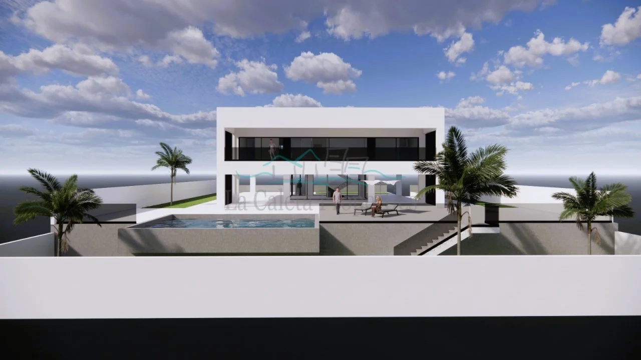 Proyecto de villa moderna en Playa Paraíso