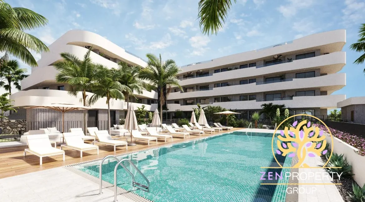 Off-plan El Médano coastal apartments