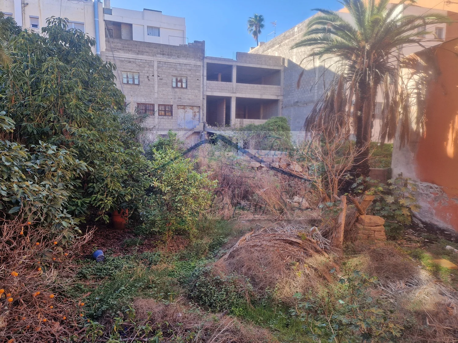 Parcela urbana en el centro de Granadilla