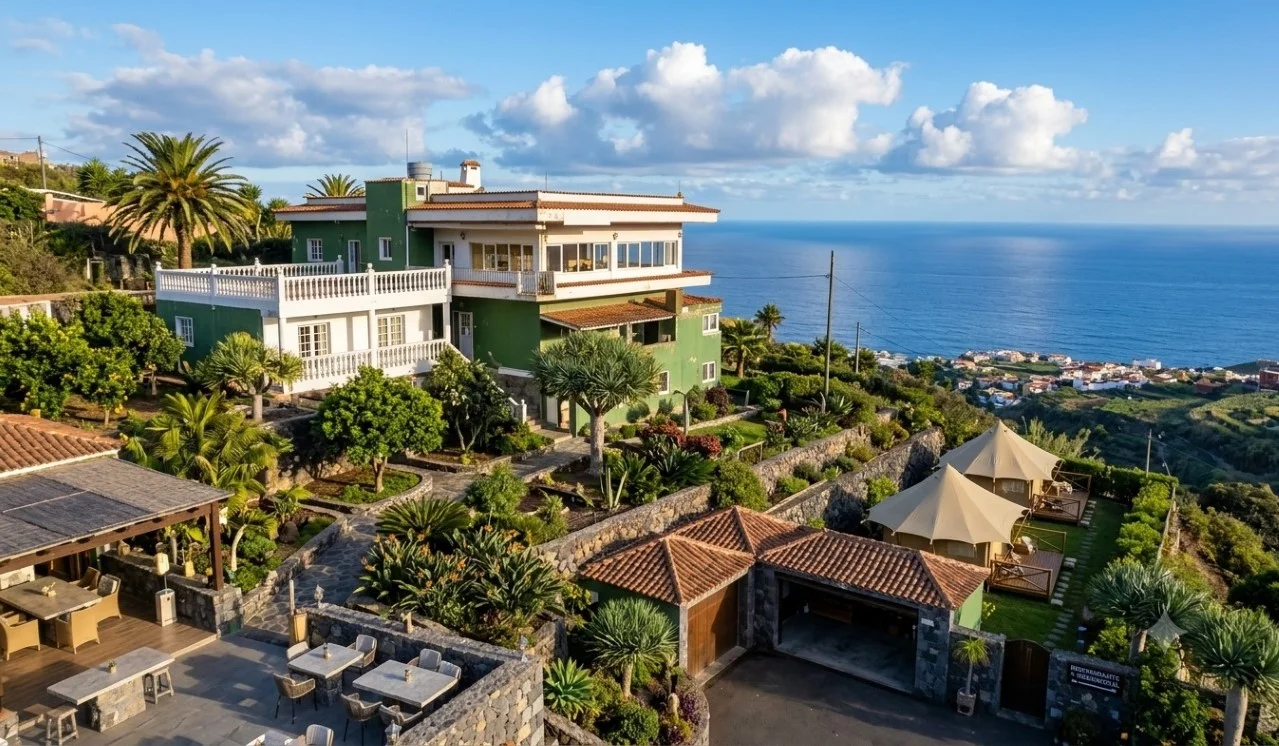 Enotourism estate with six apartments