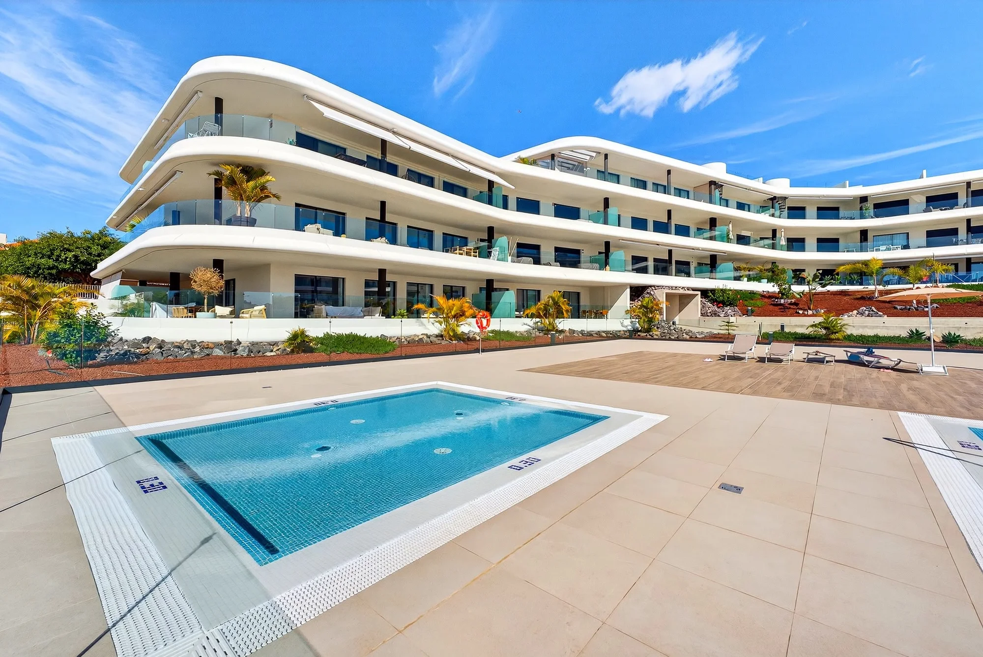 Apartamento nuevo con terraza de 45 m²