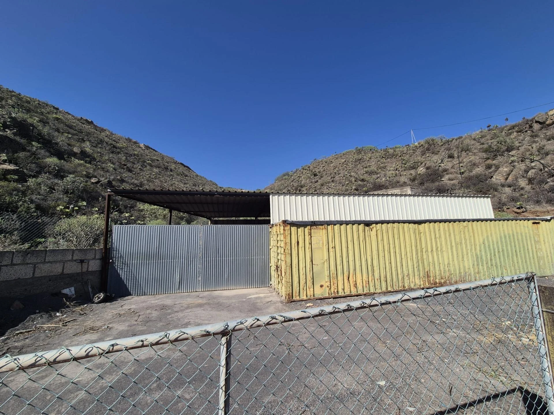 Parcela en Fasnia con construcción registrada