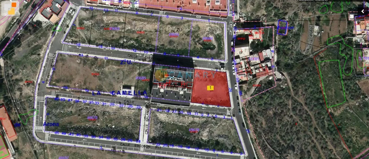 Solar urbano con 2.838 m² edificables