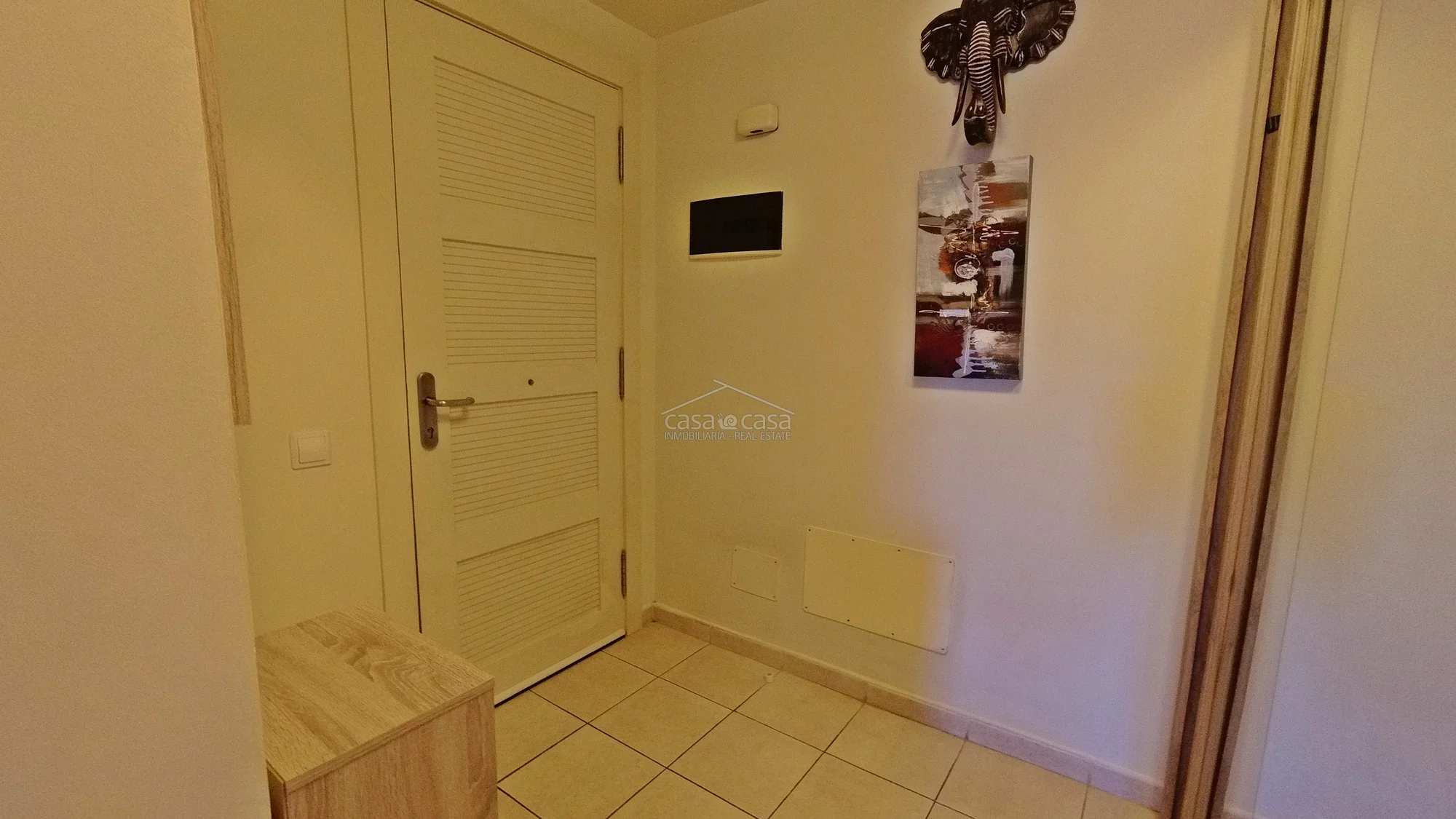 Two-bedroom apartment with large terrace