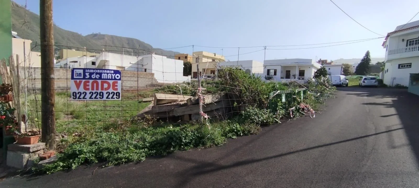 Central Tegueste plot, 540 m²
