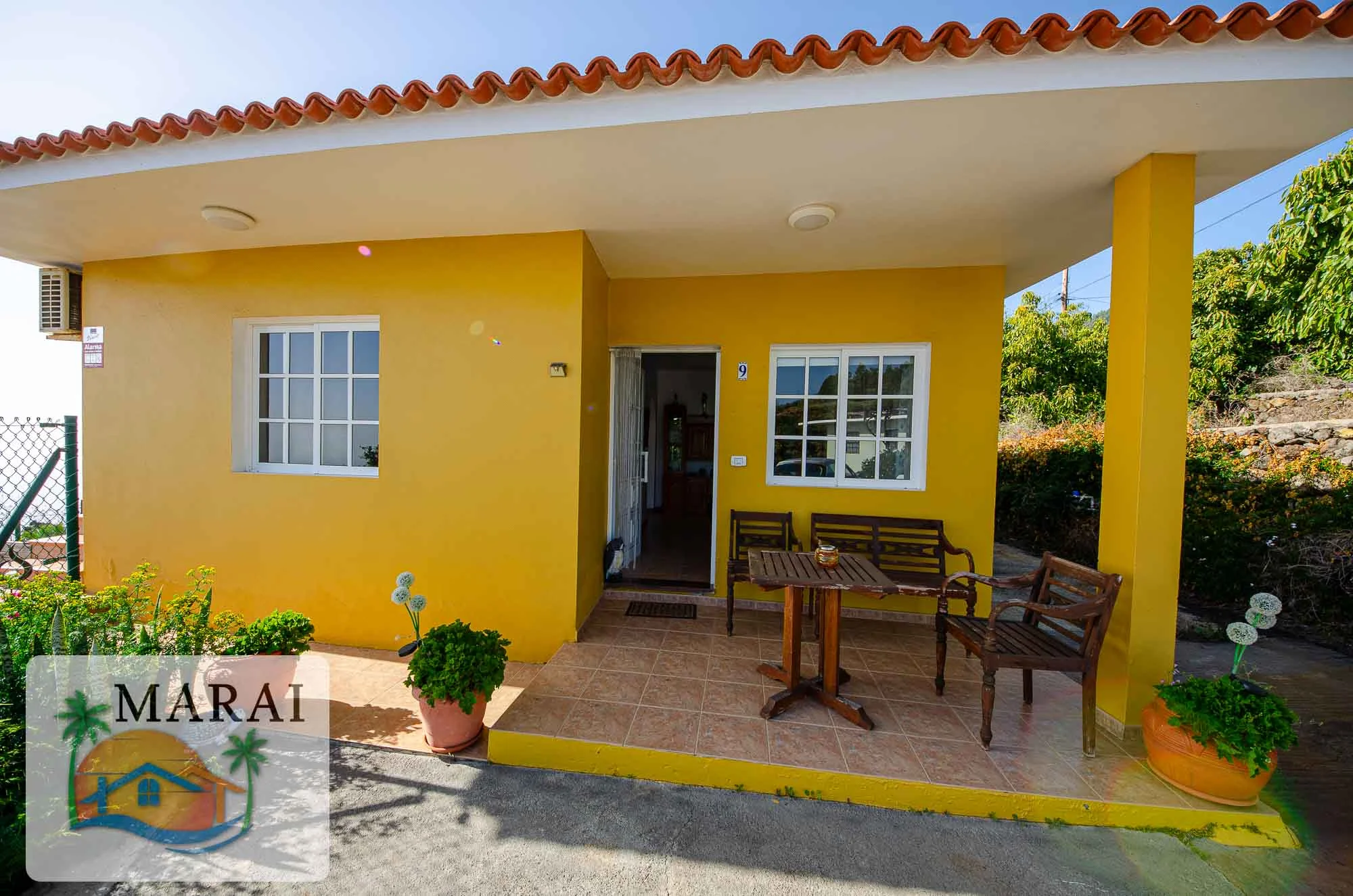 Sea-view rural house with three bedrooms
