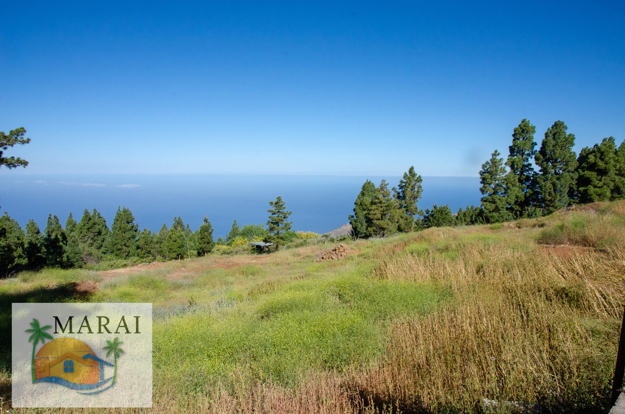 Tijarafe mountain land with sea views