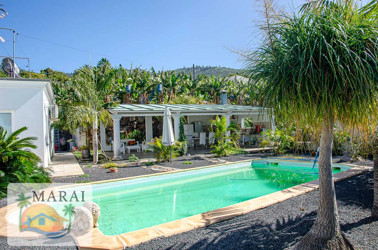 Productive finca with pool and acreage