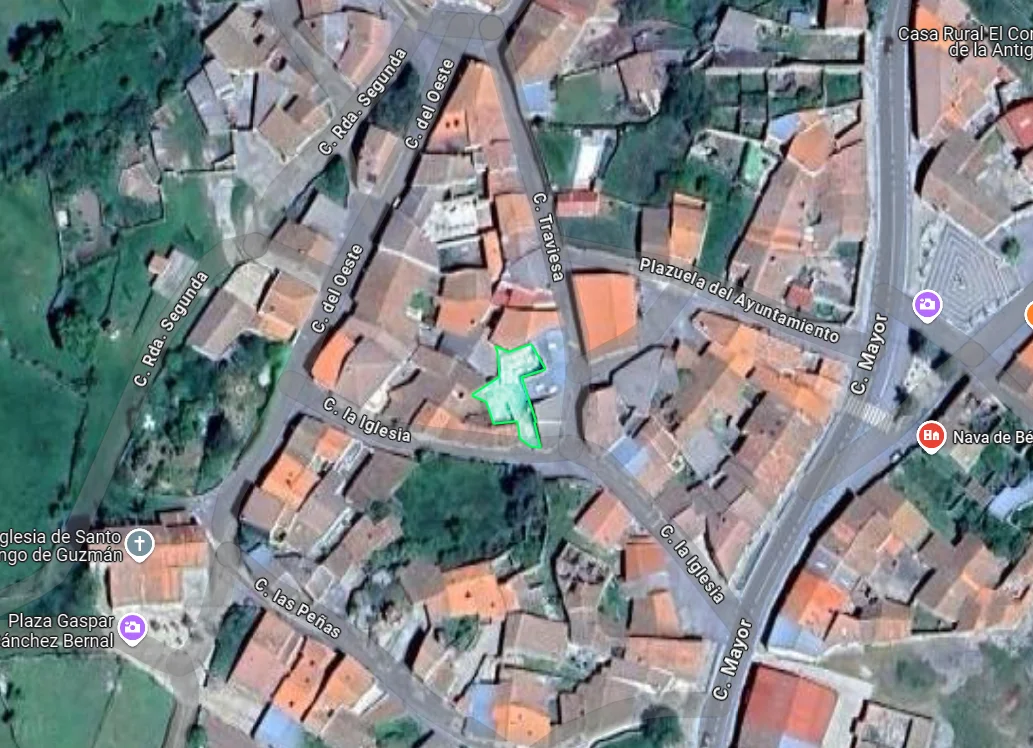 Solar urbano en Nava de Béjar, 237 m²