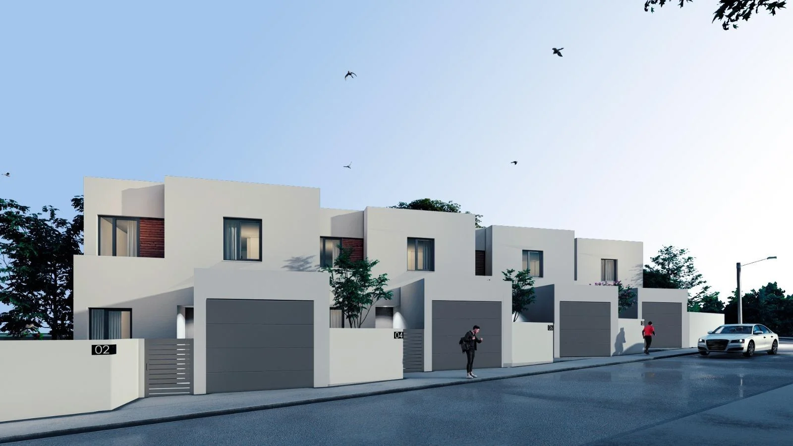 New townhouse with four bedrooms