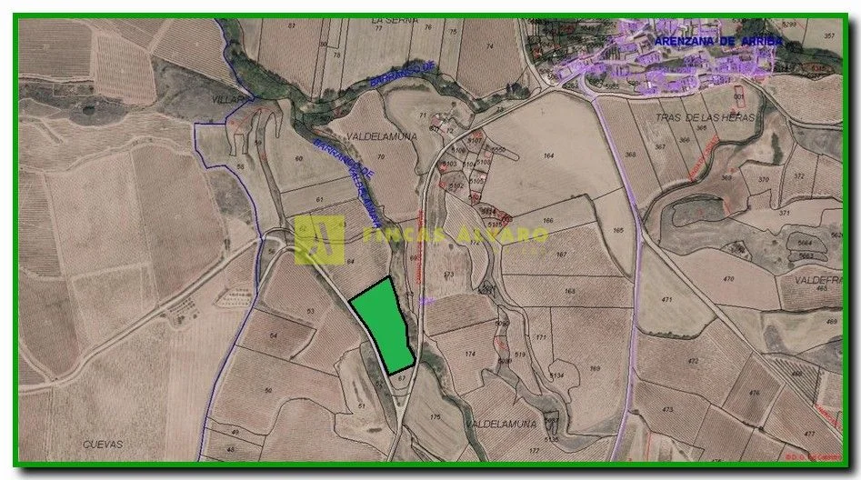 Finca rústica productiva de regadío, 6.745 m²