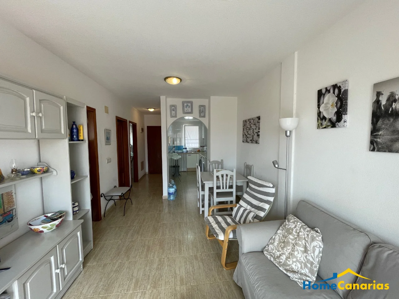 Two-bedroom flat with communal pools