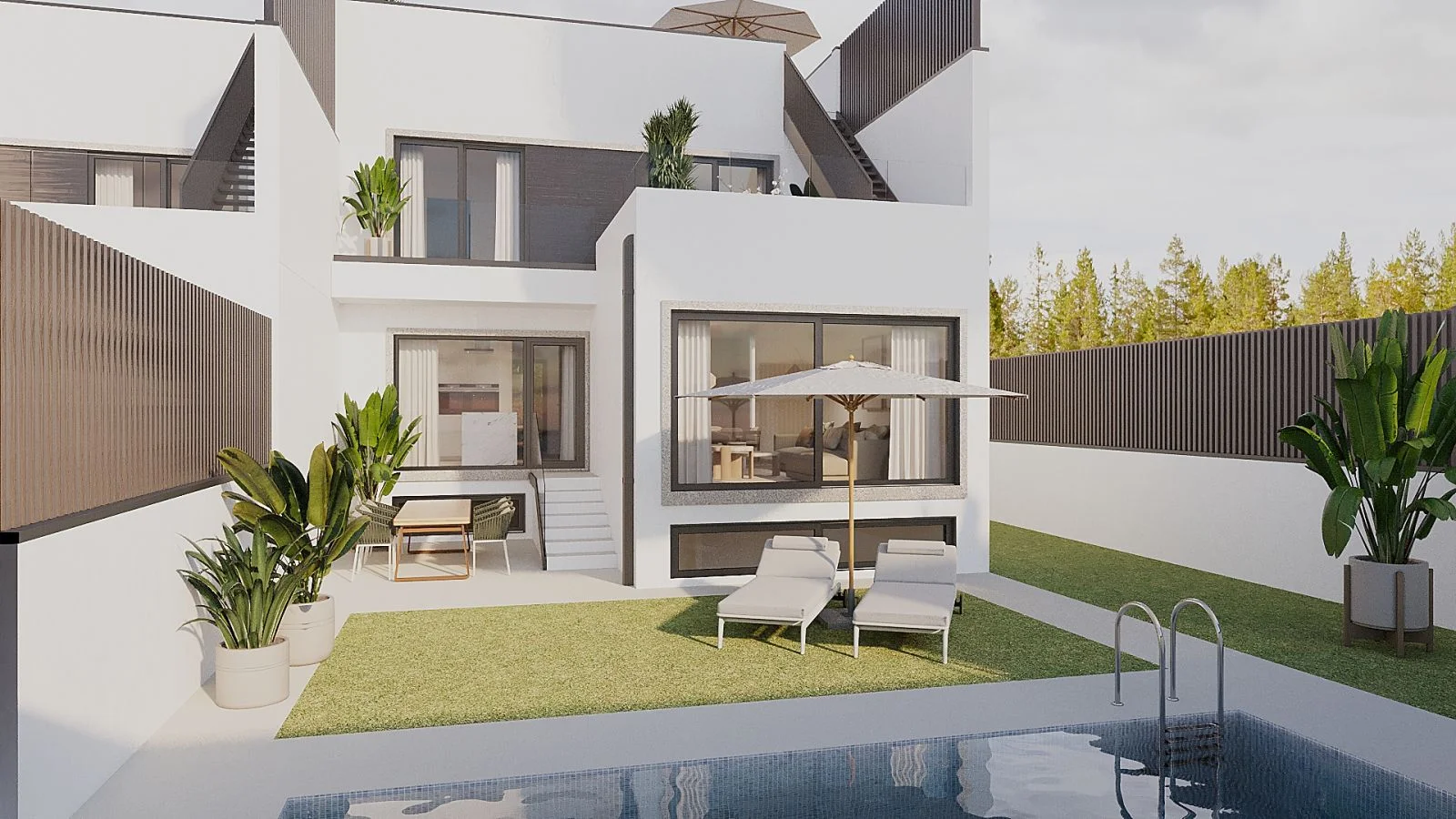 Beachfront new development near Gibraltar