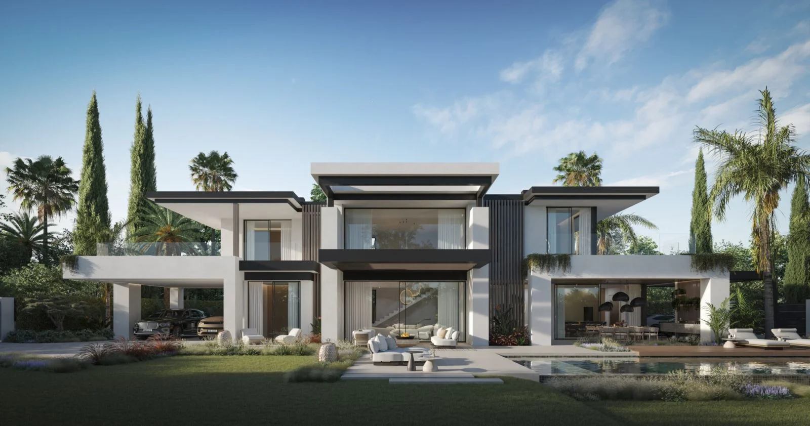Nuevas villas en Marbella, 4 dormitorios y piscina