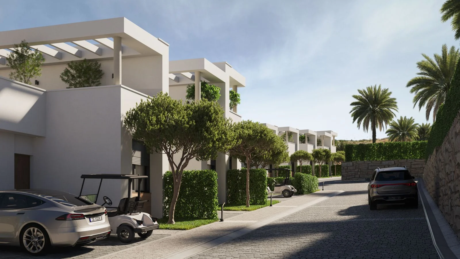 Nuevas casas de golf con piscina privada
