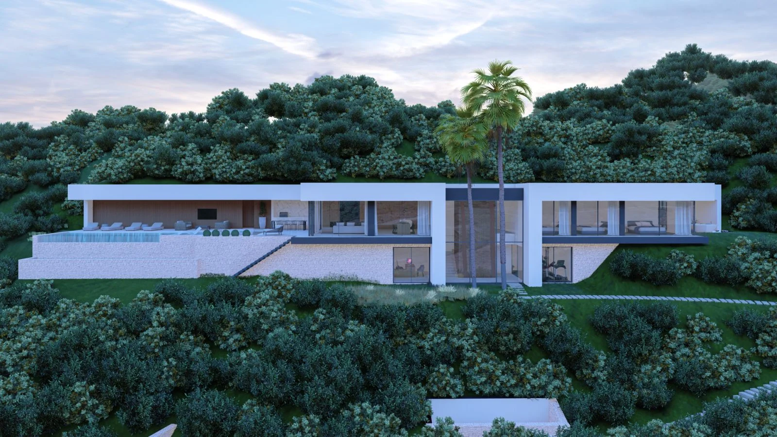 Villa nueva en Benahavís, 740 m² y piscina