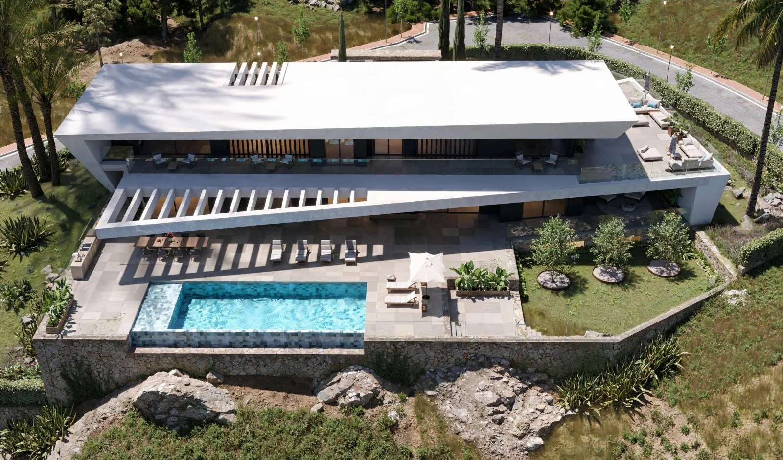 New Casares villa with 996 m²