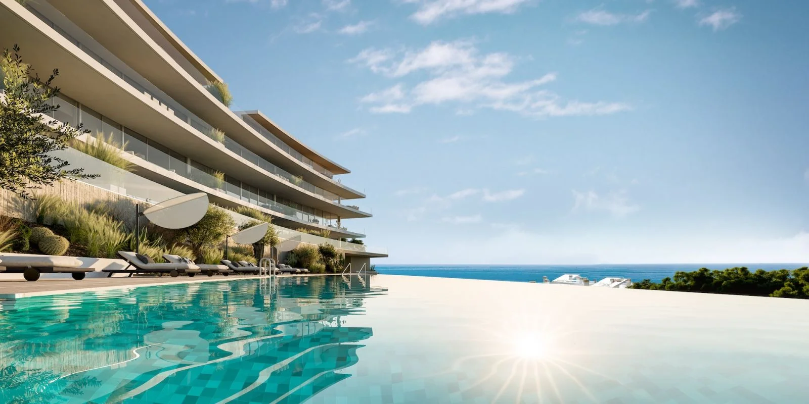 New El Higuerón apartments with sea views