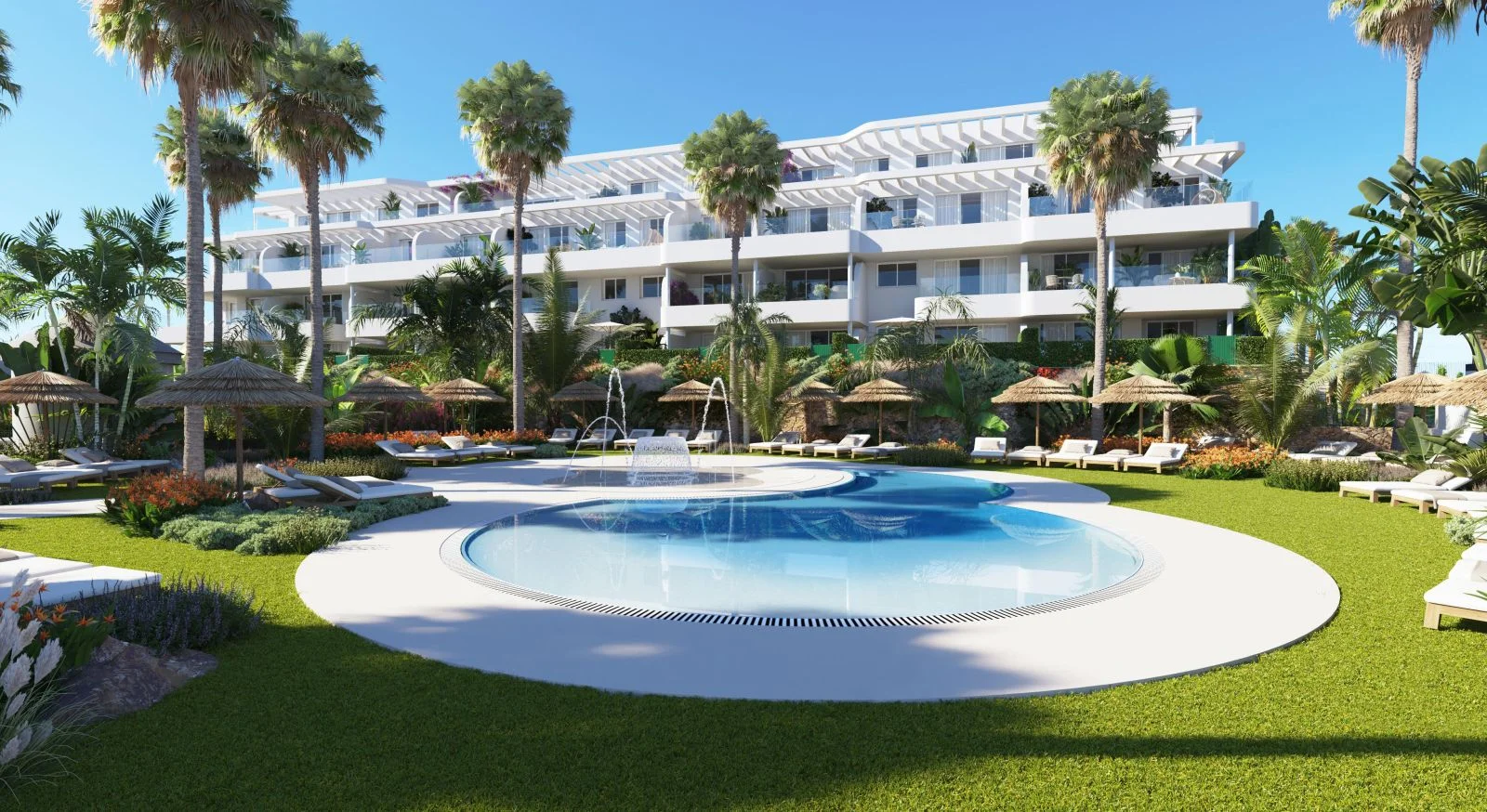 Apartamentos nuevos en La Cala con vistas al mar