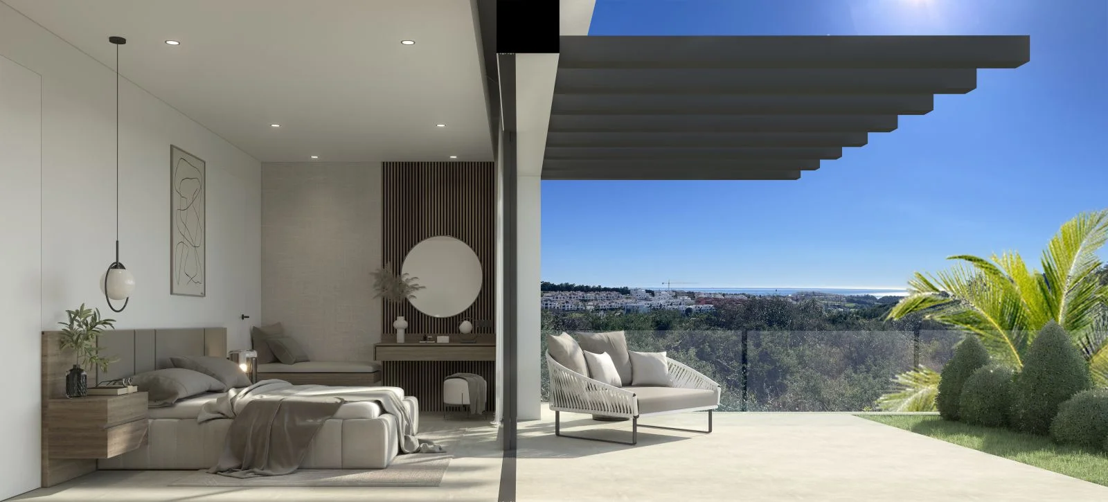 Off-plan Casares villa with infinity pool