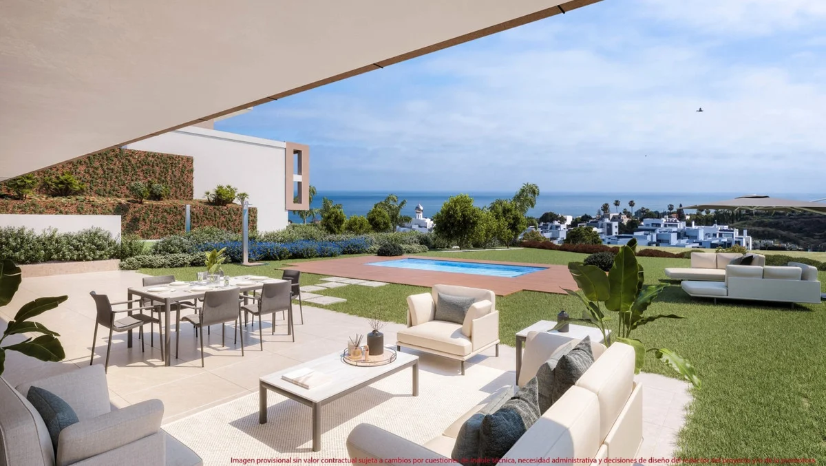 New-build Estepona apartments, sea views