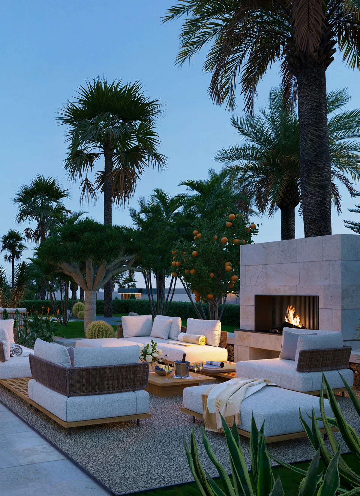 Bel Air villas with sea views