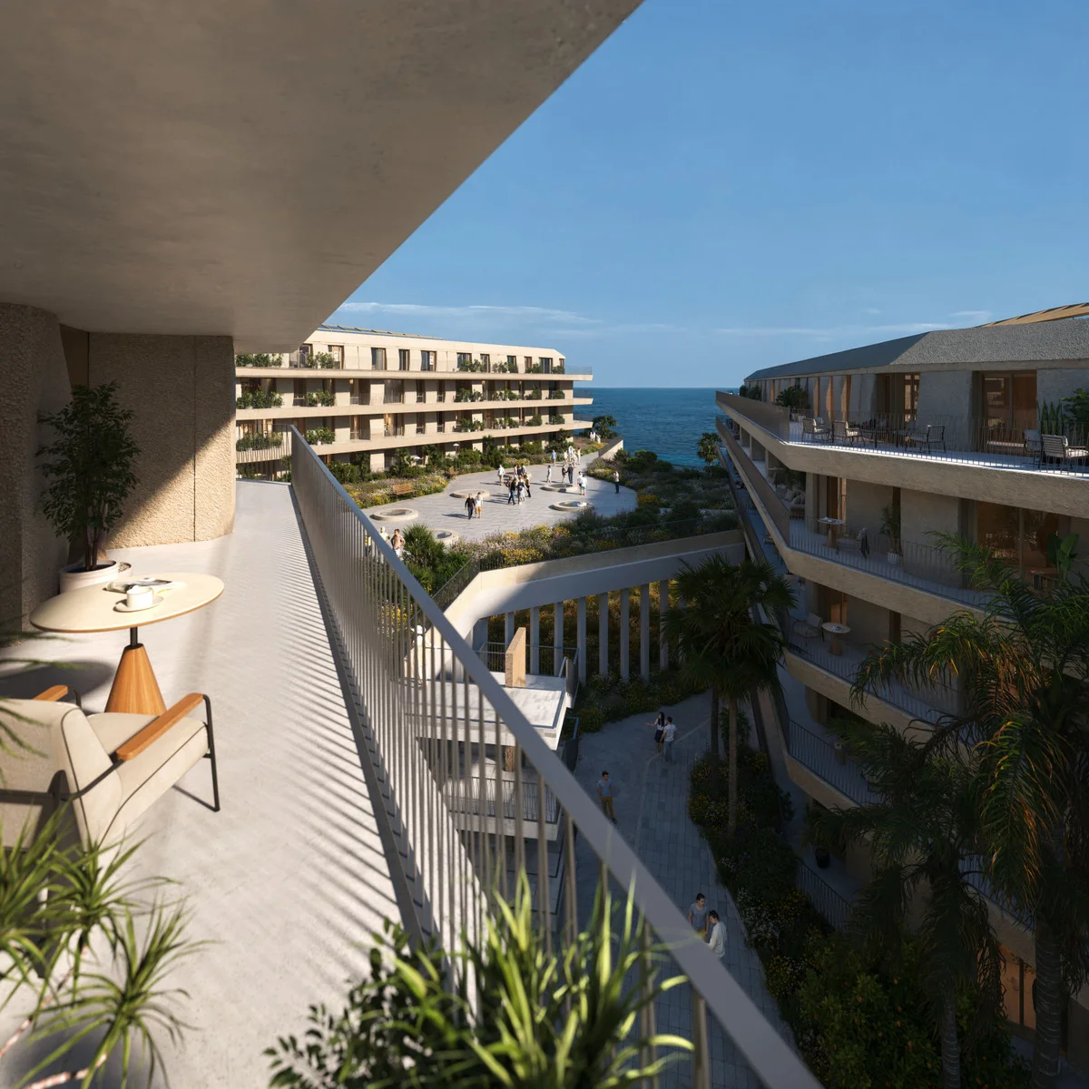 New beachfront development in La Duquesa